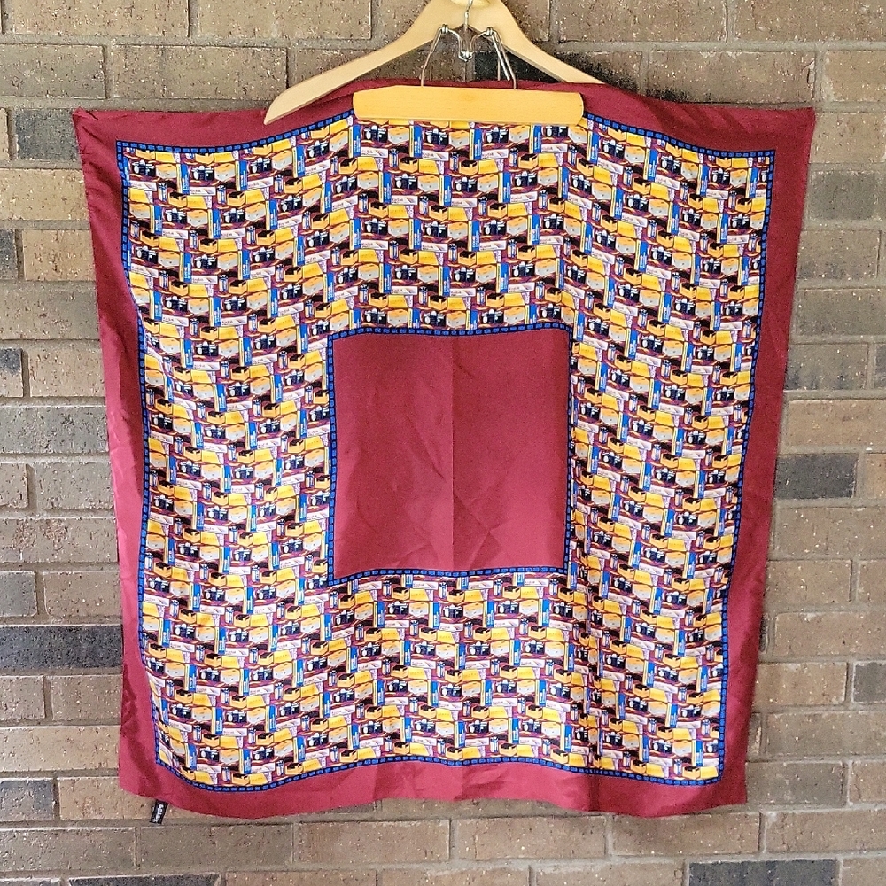 Buffalo Bay, Kodak photography silk scarf